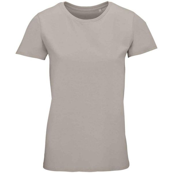 Koszulka Damska/pań Crusader. Brązowe bluzki SOL'S, s, bez wzorów, sportowe, bez kołnierzyka, bez ramiączek. Za 39.99 zł.