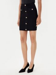 Marciano Guess Spódnica mini 5YGD32 5881Z Czarny Slim Fit. Czarne spódnice Marciano Guess, xxl, z aplikacjami, z wiskozy, mini. Za 689.99 zł.