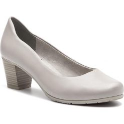 Półbuty JANA - 8-22404-22 Lt. Grey 204. Szare czółenka JANA, bez wzorów, z materiału, bez obcasa, na obcasie, bez zapięcia. W wyprzedaży za 129.00 zł.