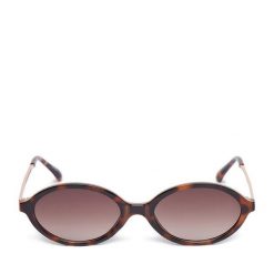 Okulary przeciwsłoneczne JENNY. Brązowe okulary przeciwsłoneczne Jenny, bez wzorów. Za 49.99 zł.