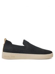 MICHAEL Michael Kors Tenisówki Juno Knit Slip On 43R5JUFPAD Czarny. Czarne trampki MICHAEL Michael Kors, bez wzorów, z materiału, bez zapięcia. Za 319.99 zł.