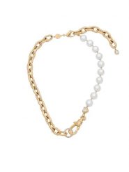 Swarovski Naszyjnik Idyllia 5743993 Złoty. Żółte naszyjniki SWAROVSKI, metalowe. Za 1,053.99 zł.