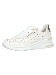 Ara Shoes Skórzane sneakersy w kolorze złoto-kremowym rozmiar: 42. Brązowe trampki Ara Shoes, bez wzorów, ze skóry, bez zapięcia. Za 295.95 zł.