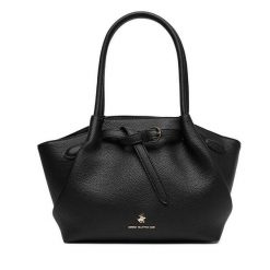 Torebka Beverly Hills Polo Club. Czarne torebki klasyczne Beverly Hills Polo Club, bez wzorów, bez dodatków. Za 269.99 zł.