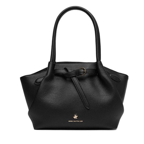 Torebka Beverly Hills Polo Club. Czarne torebki klasyczne Beverly Hills Polo Club, bez wzorów, bez dodatków. Za 269.99 zł.