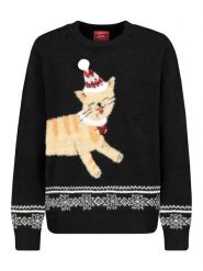 Sublevel Sweter w kolorze czarnym rozmiar: XL. Czarne swetry Sublevel, xl, bez wzorów, bez ramiączek. Za 135.81 zł.