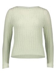 ONLY Sweter w kolorze jasnozielonym rozmiar: L. Zielone swetry Only, l, bez wzorów, ze splotem, bez ramiączek. Za 70.57 zł.