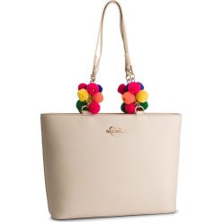 Torebka LOVE MOSCHINO - JC4266PP07KK0110 Avorio. Brązowe shopper Love Moschino, bez wzorów, ze skóry ekologicznej, klasyczne, duże, bez dodatków. W wyprzedaży za 539.00 zł.