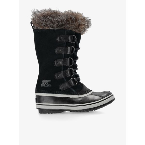 Buty zimowe damskie Sorel Joan Of Arctic Boot WP. Czarne trekkingi Sorel, trekkingowe. Za 639.99 zł.