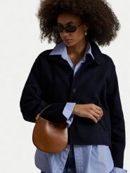 Polo Ralph Lauren Torebka 427P06814002 Brązowy. Brązowe torebki klasyczne Polo Ralph Lauren, bez wzorów, ze skóry, bez dodatków. Za 1,799.00 zł.