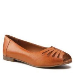 Baleriny Lasocki. Brązowe baleriny Lasocki, bez wzorów, bez obcasa. Za 199.99 zł.