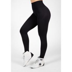 Legginsy fitness damskie Gorilla Wear Yava Seamless Leggings. Czarne legginsy GORILLA WEAR, l, bez wzorów. Za 238.05 zł.