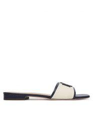 LAUREN RALPH LAUREN Klapki Everley Sld2 802P04395001 Écru. Klapki Lauren Ralph Lauren, bez wzorów, z materiału, bez obcasa. Za 578.99 zł.