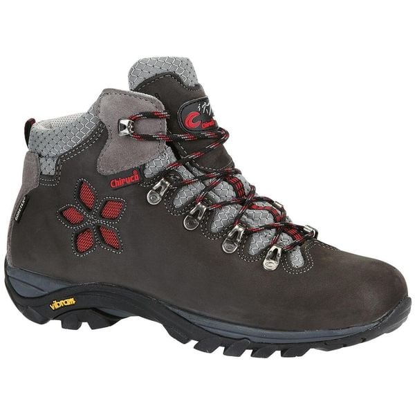 Buty trekkingowe damskie Chiruca Monique 09. Szare trekkingi Chiruca, z gore-texu, outdoorowe. Za 705.50 zł.