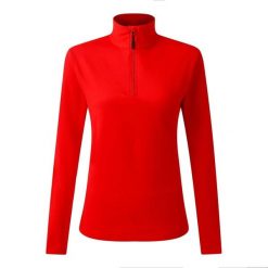 Damska bluzka termoaktywna 1/2 zamek Dare 2B Lowline II. Czerwone bielizna sportowa Dare 2b, bez wzorów. Za 174.00 zł.