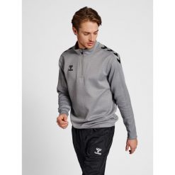 Bluza do piłki ręcznej dla dorosłych Hummel hml CORE XK. Szare bluzy Hummel, xl, bez wzorów, bez kaptura. Za 200.50 zł.