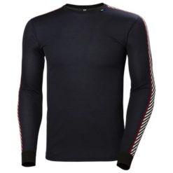 Bluza Helly Hansen lifa stripe crew. Niebieskie bluzy Helly Hansen, l, bez wzorów, z materiału, bez kaptura. Za 243.00 zł.