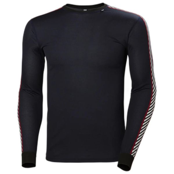 Bluza Helly Hansen lifa stripe crew. Niebieskie bluzy Helly Hansen, l, bez wzorów, z materiału, bez kaptura. Za 239.50 zł.