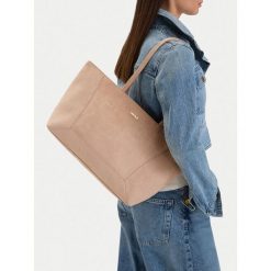 Torebka MEXX. Brązowe shopper Mexx, bez wzorów, bez dodatków. Za 229.99 zł.