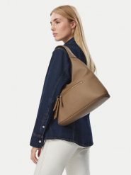 LOVE MOSCHINO Torebka JC4223PP0PKG0105 Beżowy. Brązowe torebki klasyczne Love Moschino, bez wzorów, bez dodatków. Za 949.99 zł.