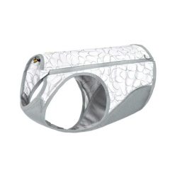 Zippowany płaszcz dla psa Ruffwear Swamp Cooler. Szare płaszcze RUFFWEAR, xs, bez wzorów, bez kaptura. Za 434.50 zł.