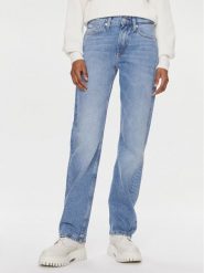 Calvin Klein Jeans Jeansy J20J221222 Niebieski Straight Fit. Niebieskie jeansy Calvin Klein Jeans, bez wzorów. Za 259.99 zł.