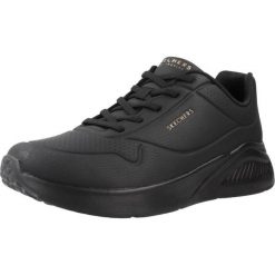 Buty do chodzenia damskie Skechers Uno Lite. Czarne obuwie sportowe Skechers, z materiału, bez zapięcia, trekkingowe. Za 318.15 zł.