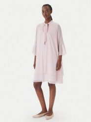 JOOP! Sukienka koktajlowa Denia 30102010 Różowy Regular Fit. Czerwone sukienki Joop!, bez wzorów, z syntetyku, wizytowe, bez kołnierzyka, bez ramiączek. Za 1,249.00 zł.