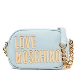 Torebka LOVE MOSCHINO. Niebieskie listonoszki Love Moschino, bez wzorów, bez dodatków. Za 519.99 zł.