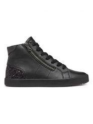 Geox Sneakersy "Blomiee" w kolorze czarnym rozmiar: 37. Czarne trampki Geox, bez wzorów, za kostkę, bez zapięcia. Za 338.45 zł.