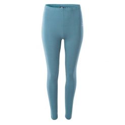 Legginsy Damskie Trening Silky. Niebieskie legginsy IQ, xs, bez wzorów, do biegania. Za 76.99 zł.