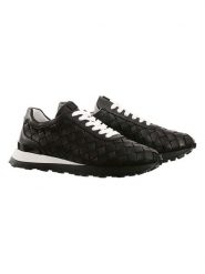 Högl Skórzane sneakersy "Jessie" w kolorze czarnym rozmiar: 40. Czarne trampki Högl, bez wzorów, bez zapięcia. Za 342.60 zł.