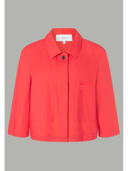 More & More Bluzka w kolorze koralowym rozmiar: 44. Czerwone bluzki More & More, bez wzorów, bez kołnierzyka, bez ramiączek. Za 219.95 zł.