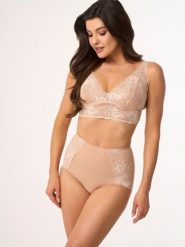 Figi Model BBL 204 Beige - Babell. Brązowe figi Babell, l, bez wzorów, z dzianiny. Za 100.13 zł.