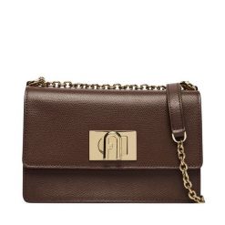 Torebka Furla. Brązowe torebki klasyczne Furla, bez wzorów, bez dodatków. Za 1,559.00 zł.