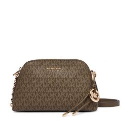 Torebka MICHAEL Michael Kors. Brązowe listonoszki MICHAEL Michael Kors, bez wzorów, bez dodatków. Za 1,019.00 zł.