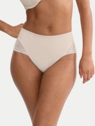 Triumph Figi klasyczne z wysokim stanem Comfort Contour 10226329 Beżowy jasny. Brązowe figi Triumph, l, bez wzorów, z syntetyku. Za 119.99 zł.