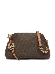 MICHAEL Michael Kors Torebka Freddie 32T6GX4C1B Brązowy ciemny. Brązowe listonoszki MICHAEL Michael Kors, bez wzorów, ze skóry, bez dodatków. Za 1,019.00 zł.