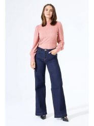 Garcia Bluzka w kolorze brzoskwiniowym rozmiar: S. Pomarańczowe bluzki Garcia, s, bez wzorów, z koronki, bez kołnierzyka, bez ramiączek. Za 83.03 zł.