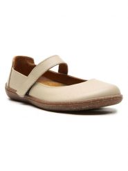 Comfortfusse Skórzane baleriny "Jeylo" w kolorze beżowym rozmiar: 37. Brązowe baleriny Comfortfüße, bez wzorów, bez obcasa. Za 234.97 zł.