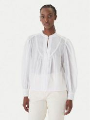 JOOP! Bluzka Bionda 30102139 Biały Regular Fit. Białe bluzki Joop!, bez wzorów, z bawełny, bez kołnierzyka, bez ramiączek. Za 849.99 zł.