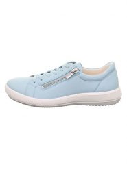 Legero Skórzane sneakersy "Tanaro 5.0" w kolorze błękitnym rozmiar: 43. Niebieskie trampki Legero, bez wzorów, bez zapięcia. Za 266.45 zł.