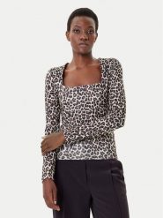 Vero Moda Bluzka Million 10334613 Beżowy Regular Fit. Brązowe bluzki Vero Moda, xl, bez wzorów, z syntetyku, bez kołnierzyka, bez ramiączek. Za 99.99 zł.
