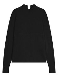 AUTHENTIC CASHMERE Kaszmirowy sweter "Benedicte" w kolorze czarnym rozmiar: S. Czarne swetry AUTHENTIC CASHMERE, s, bez wzorów, z kaszmiru, bez ramiączek. Za 478.99 zł.