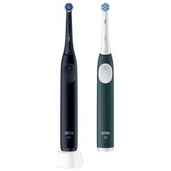 Szczoteczka magnetyczna Oral-B iO 2 Duo Night Black/Forest Green czarny/zielony. Szczoteczki elektryczne ORAL-B. Za 319.00 zł.