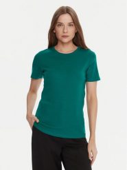 United Colors Of Benetton T-Shirt 3GA2E16A0 Niebieski Regular Fit. Niebieskie t-shirty United Colors of Benetton, s, bez wzorów, z bawełny, bez kołnierzyka, bez ramiączek. Za 49.99 zł.