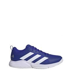 Buty do chodzenia dla dorosłych Adidas Court Team Bounce 2.0 Shoes. Białe obuwie sportowe Adidas, bez zapięcia, trekkingowe. Za 393.30 zł.
