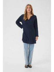 Cream Tunika "Venta" w kolorze granatowym rozmiar: 36. Niebieskie tuniki Cream, bez wzorów, bez kołnierzyka, bez ramiączek. Za 104.99 zł.