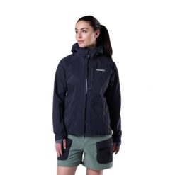Kurtka nieprzemakalna softshell 2,5 warstwy damska Rossignol. Czarne kurtki sportowe Rossignol, bez wzorów, z softshellu, bez kaptura. Za 847.50 zł.