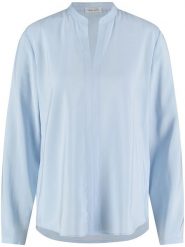 Gerry Weber Bluzka w kolorze błękitnym rozmiar: 44. Niebieskie bluzki Gerry Weber, bez wzorów, bez kołnierzyka, bez ramiączek. Za 123.25 zł.
